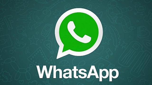 Aparece el WhatsApp.