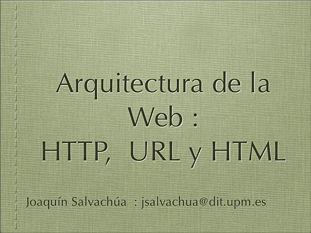 URL y http