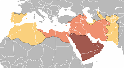 Expansión del imperio árabe
