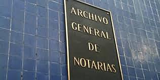 Archivo General de Notarias