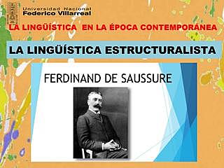 La lingüística moderna