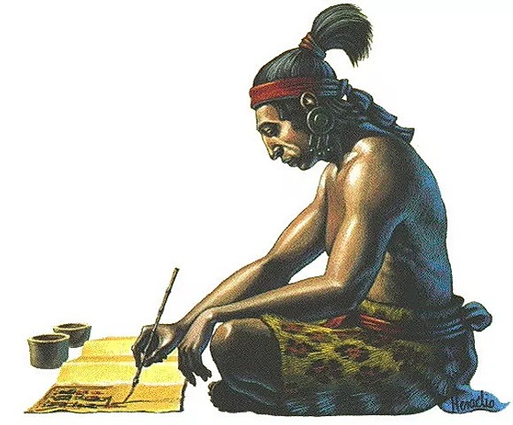 La figura del Tlacuilo