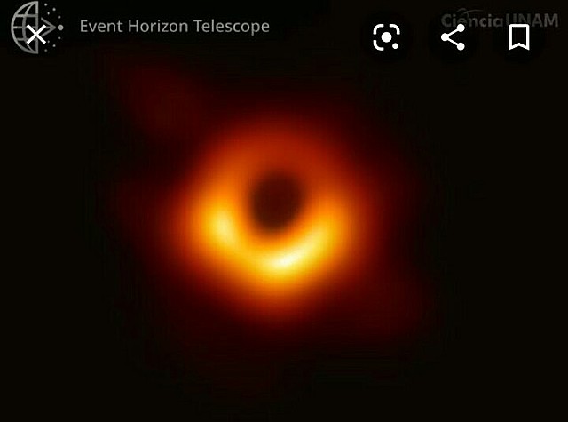 La primera fotografía de un agujero negro
