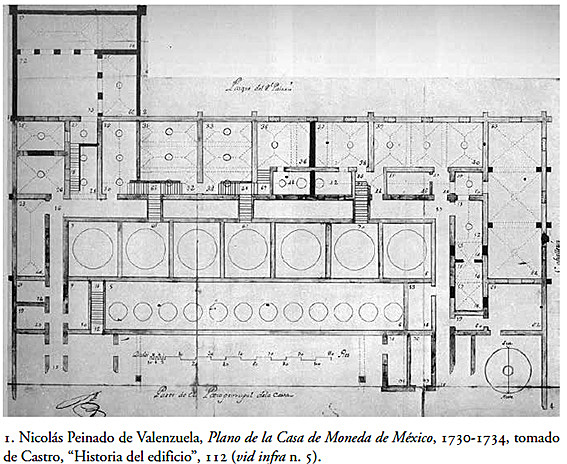La corona toma bajo su control la Casa de Moneda de la ciudad de México