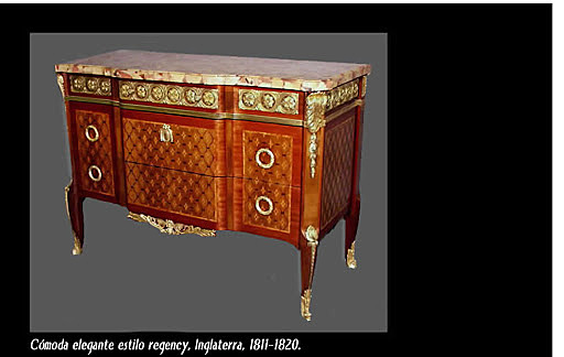 Cómoda estilo Regencia