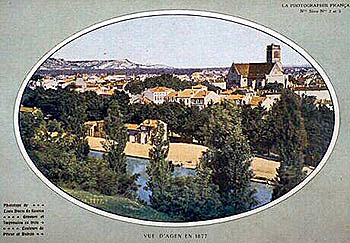 Invention de la photographie en couleur