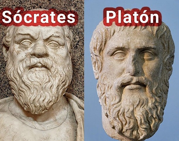 Platón conoce a Sócrates.