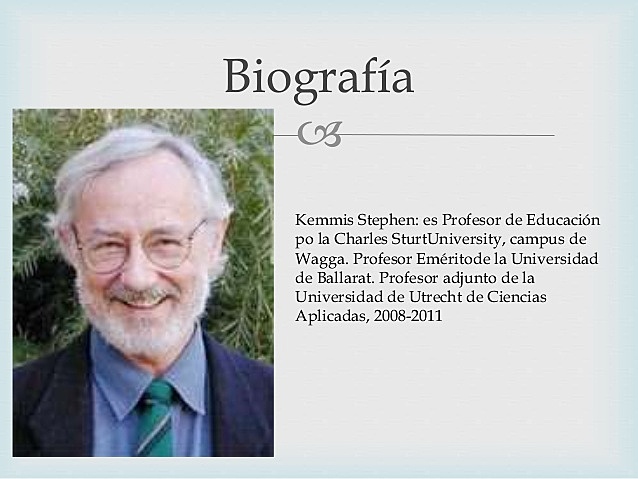 1 Stephen Kemmis