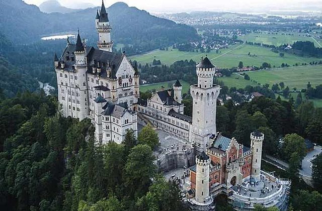 El Castillo de Neuschwanstein, Baviera, Alemania