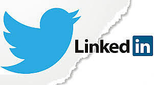 Twitter y LinkedIn