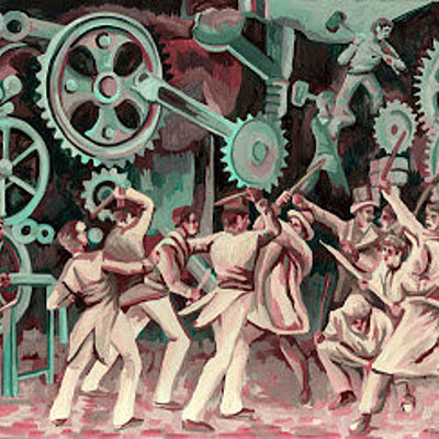 Timeline: Antecedentes del Hombre y Naturaleza correspondiente a la etapa Pre-Industrial e Industrial