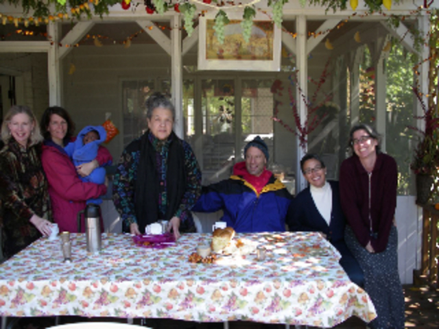 First Lomdim Sukkot at Uri and Donna's