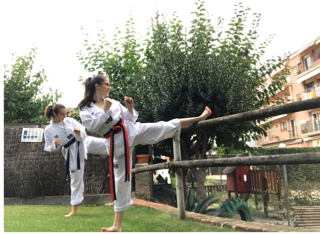 Començo a fer taekwondo