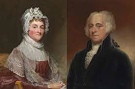 Abigail and John Adams.