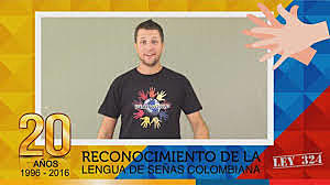 Ley 324 de 1996 Por la cual se crean algunas normas a favor de la población sorda
