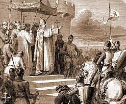 Papa Urbano II chiede ai cristiani di combattere. Iniziano le Crociate