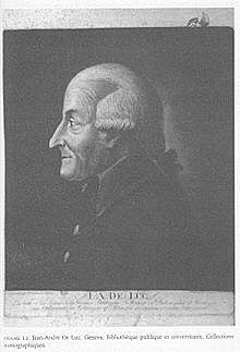 Uso de la palabra "Geología" Jean-André Deluc