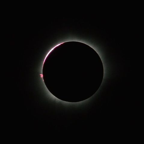 A total solar eclipse occurs in Indonesia