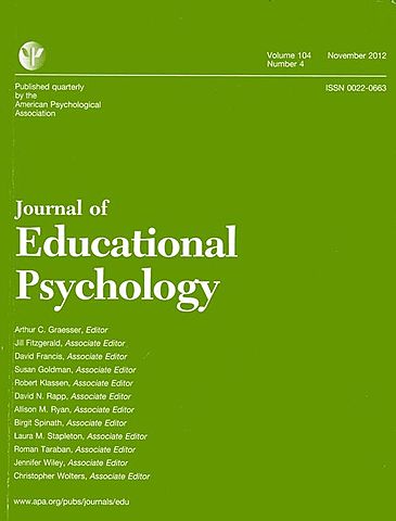 “Journal of Educational Psychology”.