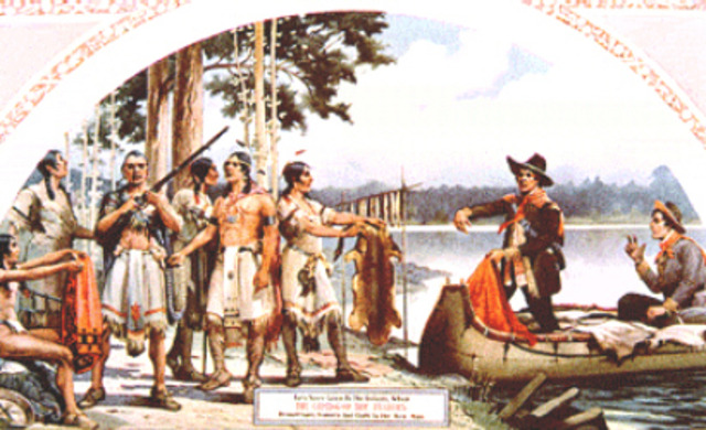 Arrival of ducth traders.