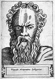 Hippasus de Metapontun descubre los números irracionales