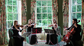 Timeline: Nearer my God to Thee String Quartet  Textura predominante la homofonía Realizado por Karen Ocampo