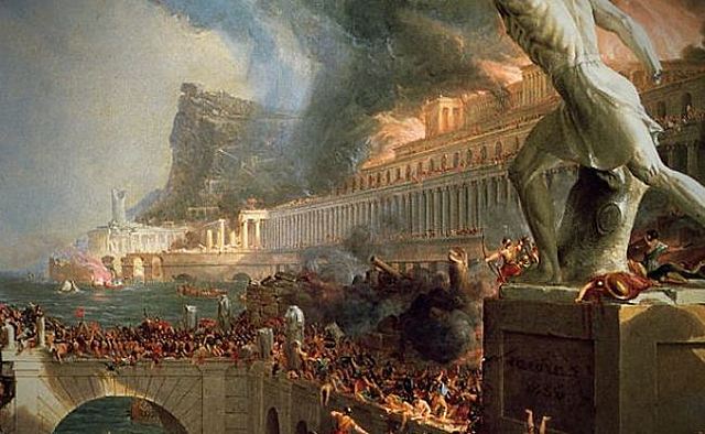 Caida del Imperio Romano.
