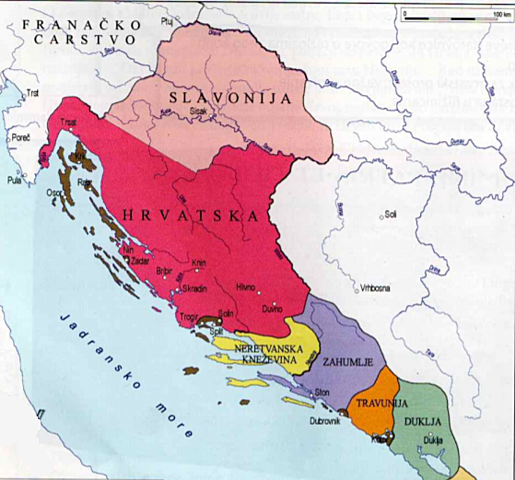 Prve hrvatske zajednice (kneževine)