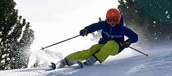 La meva primera esquiada