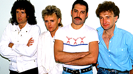 Timeline: История успеха  группы "Queen"