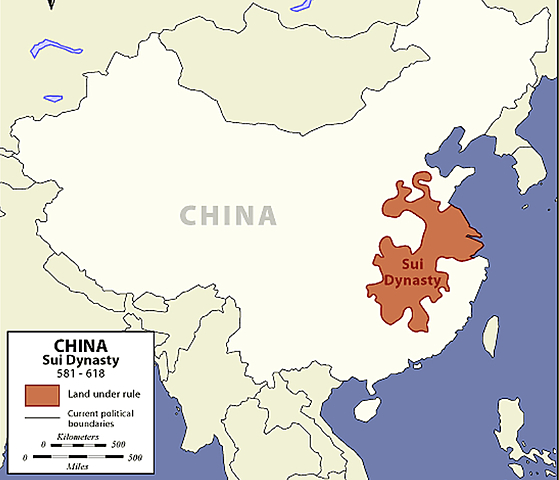 The Sui Dynasty Arrives