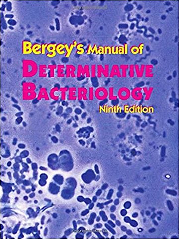 Manual Bergey de microbilogia