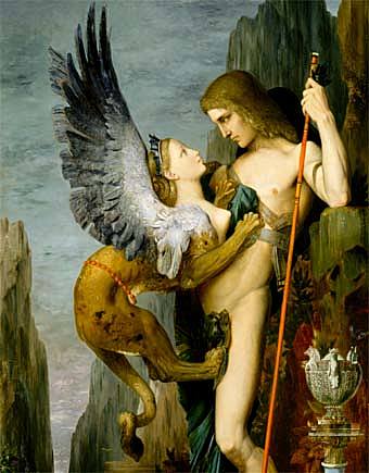 Obra de arte de Gustave Moreau.