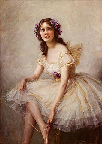 Obra de arte de Herbert James Draper.