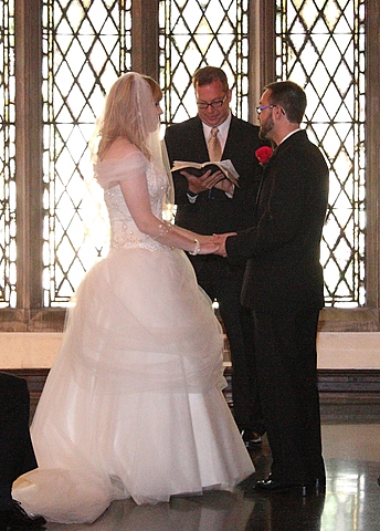 Married my wife Christina