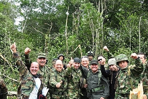 Las FARC liberan a 60 soldados detenidos