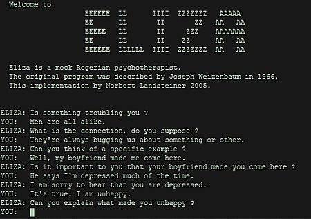 Eliza - Primer Chatbot