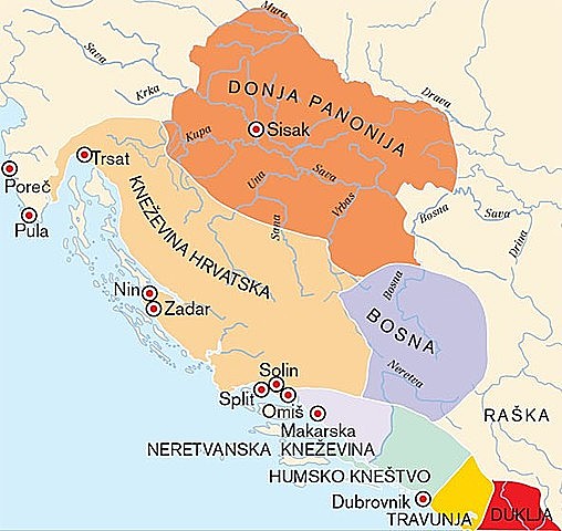 PRVE HRVATSKE KNEŽEVINE