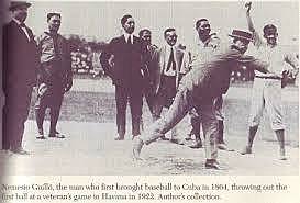 La introducción del Béisbol a Cuba
