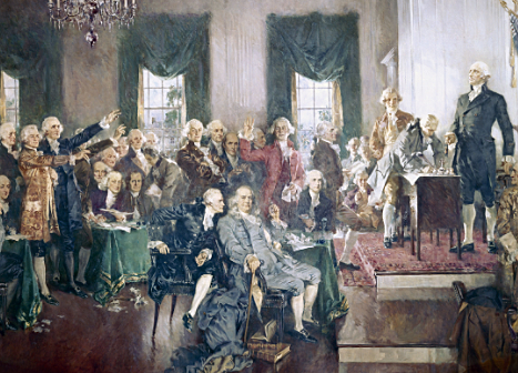Signing Of The US Constitution
