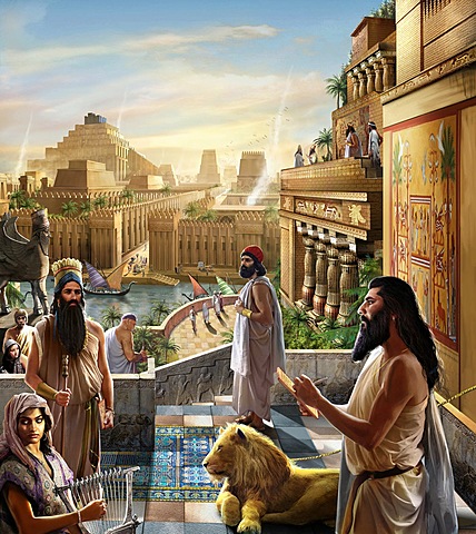 ¹Babilonia ²Mesopotamia, en Israel y Egipto