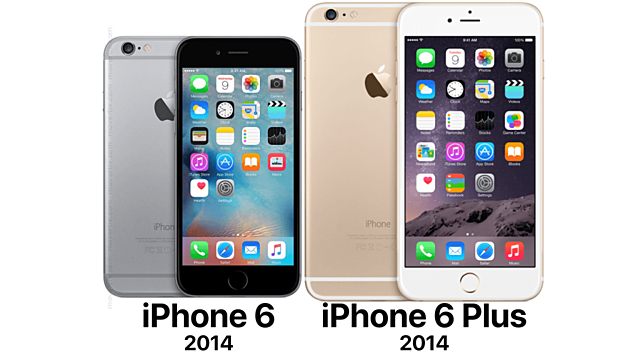 iPhone 6 y iPhone 6 Plus (8ª generación)