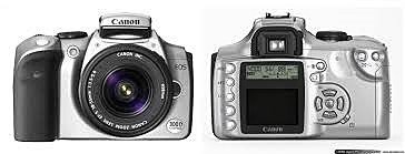 Canon crea la EOS 300D una SLR de 6 Mpx