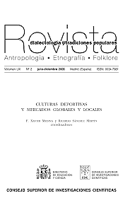 Culturas deportivas y mercados locales y globales