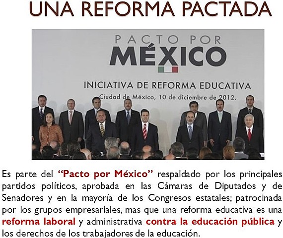 Reforma Educativa/Pacto por México