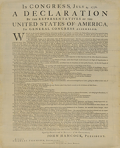 Declaration of Independence