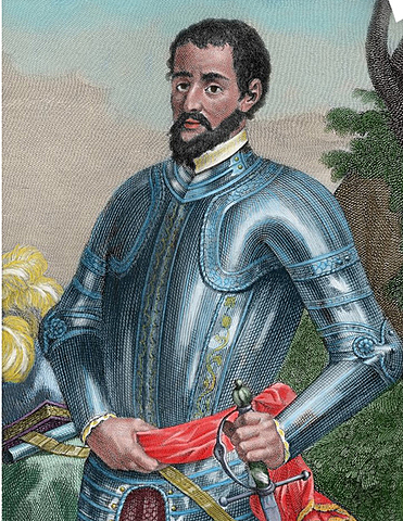 Hernando de Soto: led an expedition to explore Florida