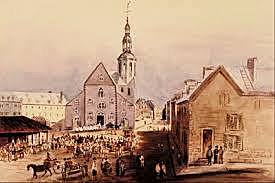 French arrival in North America