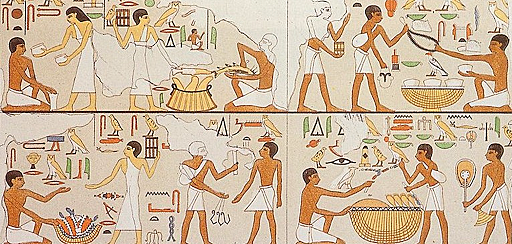 Primeros vestigios de panificación.