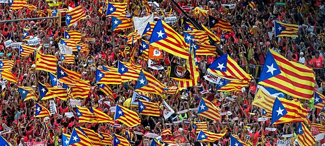 Manifestació per la independència.